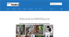 Desktop Screenshot of k9nwsource.com